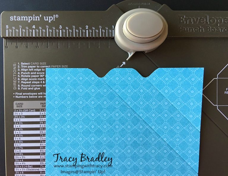 Envelope Punch Board Treat Box - Stamping With Tracy