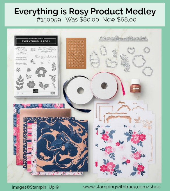 Everything is Rosy Stampin up