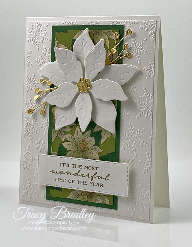 Poinsettia Place Card Sampler