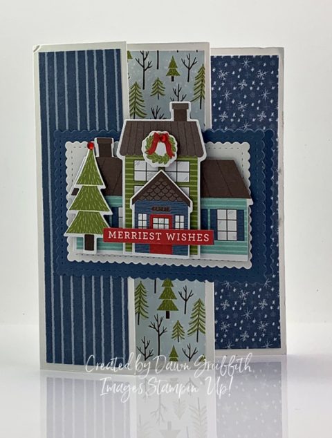 Stampin' Up! Trimming the Town Designer Series Paper - Stamping With Tracy