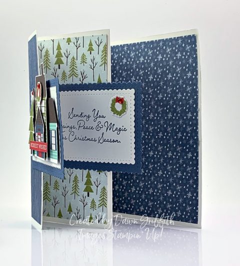 Stampin' Up! Trimming the Town Designer Series Paper - Stamping With Tracy