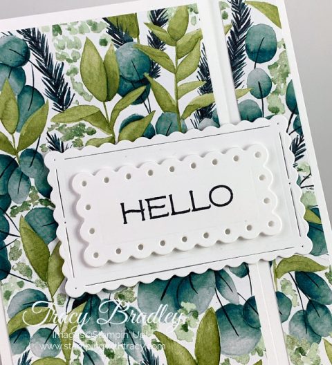 Forever Greenery Designer Series Paper - Stamping With Tracy