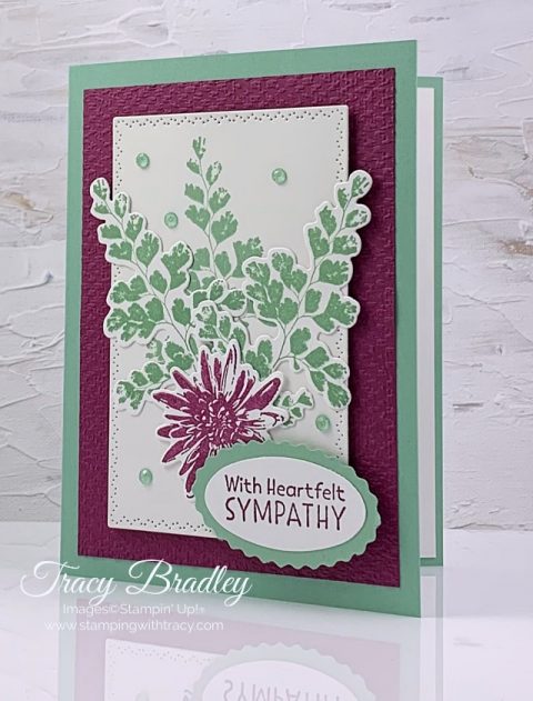 Stampin' Up! Positive Thoughts - Stamping With Tracy