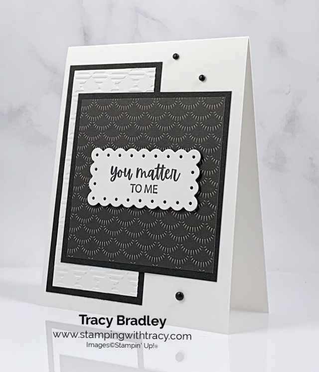 Tracy's Free Saturday Tutorial - Stamping With Tracy