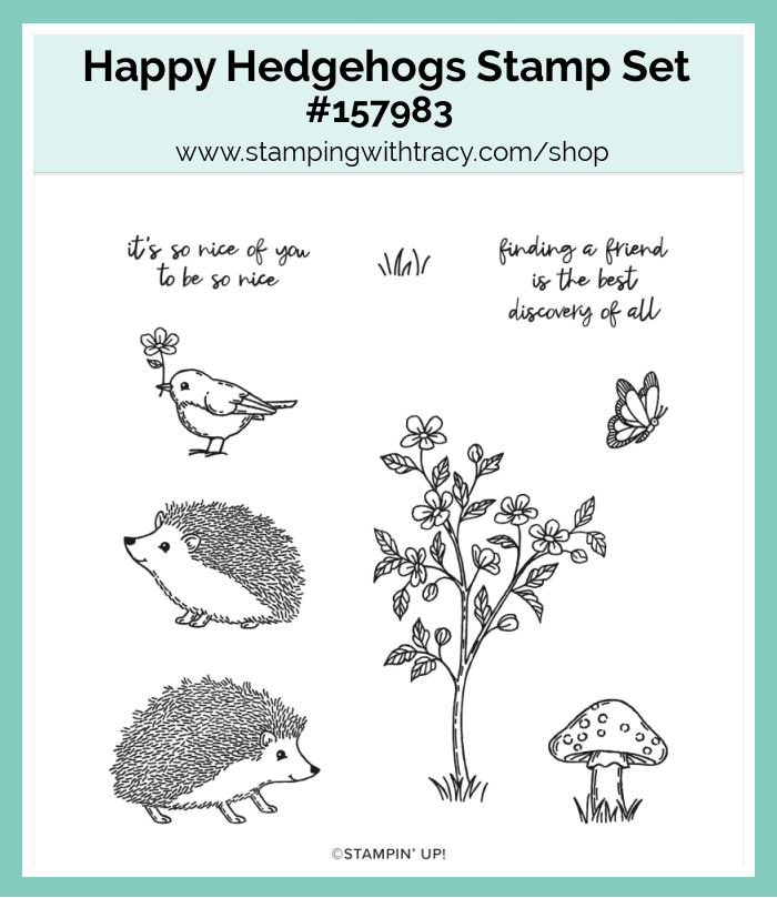 Happy Hedgehogs Stampin Up