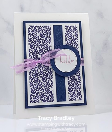 Stampin' Up! Butterfly Kisses Designer Series Paper - Stamping With Tracy
