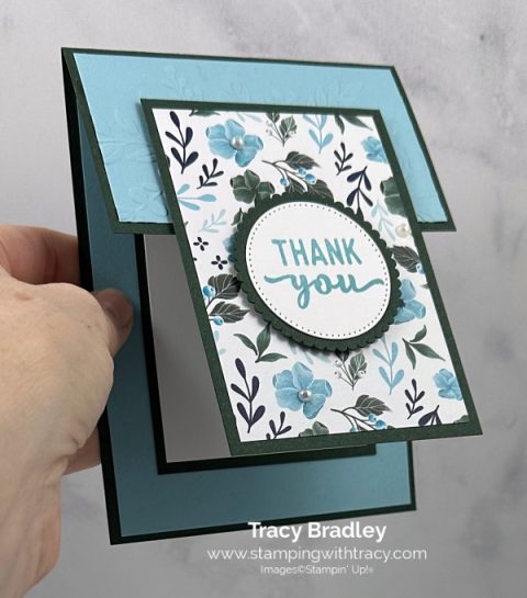 Stampin' Up! Fitting Florets Designer Series Paper - Stamping With Tracy