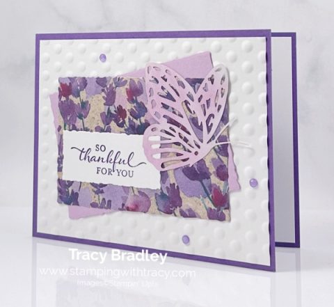 Stampin' Up! Paper Butterfly Accents - Stamping With Tracy