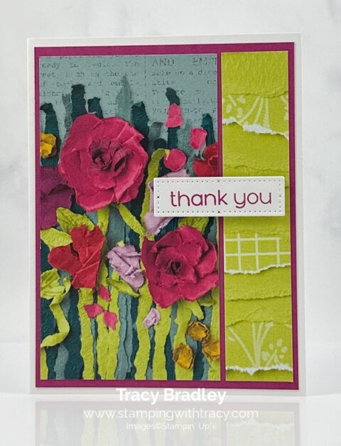 Stampin' Up! Masterfully Made Designer Series Paper - Stamping With Tracy
