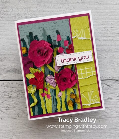 Stampin' Up! Masterfully Made Designer Series Paper - Stamping With Tracy