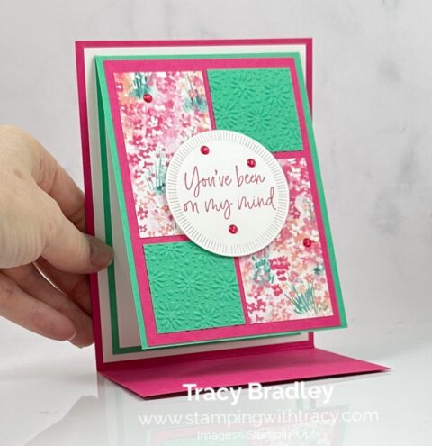 Stampin' Up! Bloom Impressions Designer Series Paper - Stamping With Tracy