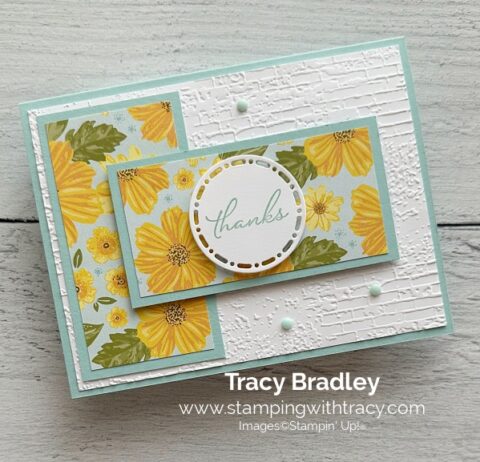 Florals in Bloom Designer Series Paper - Stamping With Tracy