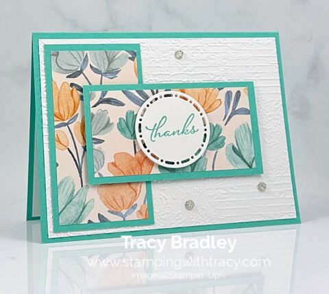 Florals in Bloom Designer Series Paper - Stamping With Tracy