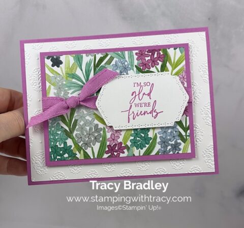 Florals in Bloom Designer Series Paper - Stamping With Tracy